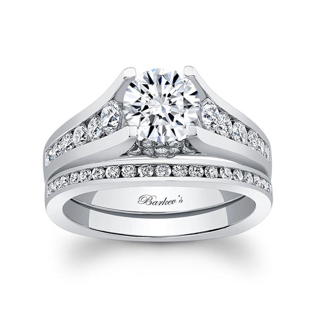 Classic Lab Grown Diamond Channel Bridal Set