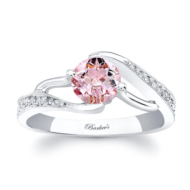 Bypass Morganite Ring Bypass Morganite Ring